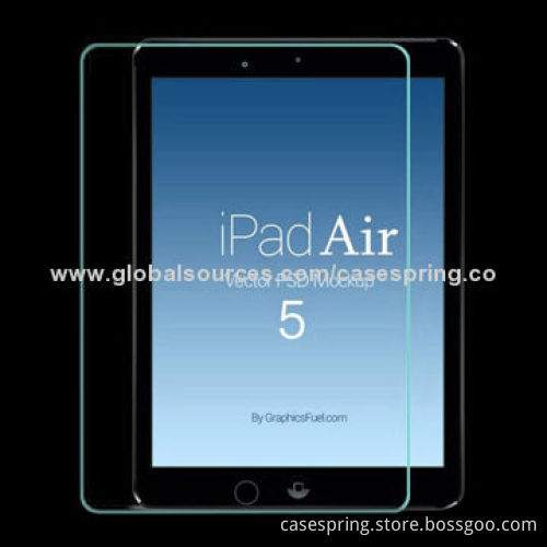 Tempered-glass Screen Protectors for iPad air/5. Bubble-free, Easy to Install